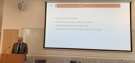 90-letnica zaslužnega profesorja Rafaela Cajhna 1